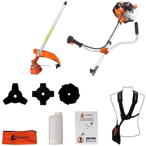 GT Garden Débroussailleuse Thermique, 52 cm3, 3 CV – Image 5