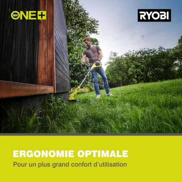 Ryobi- Coupe-Bordures/Dresse-Bordures 18V One+™ - 25/30 cm (1 x 2 Ah) - RLT183220S – Image 2